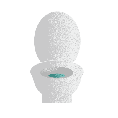 トイレのパッキン交換イラスト